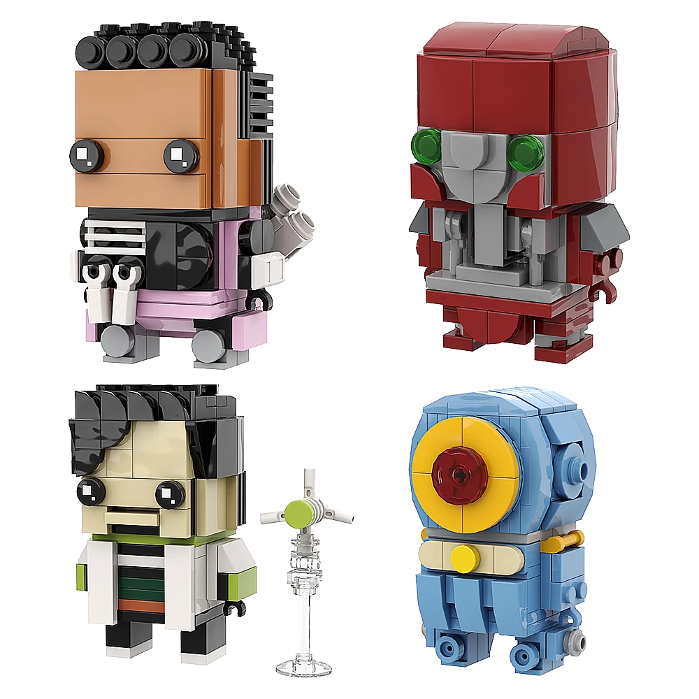 

Moc Apex Legends Brickheadz Building Blocks DIY Model Figure Game Battle Royale Bricks Sets Chrismas Gift Toys Kids Adult Crypto