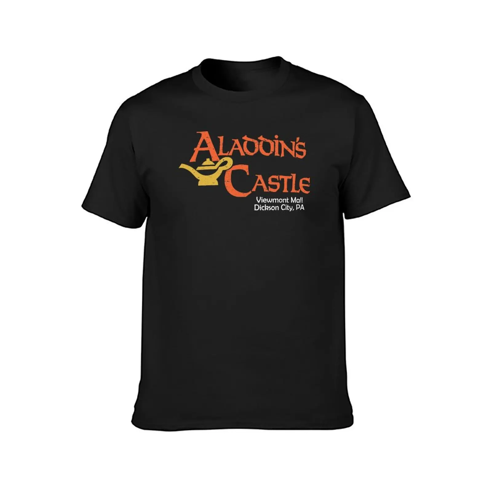 Aladdin's Castle Viewmont Mall T-shirt customizeds hippie clothes blanks customs Men's t-shirt