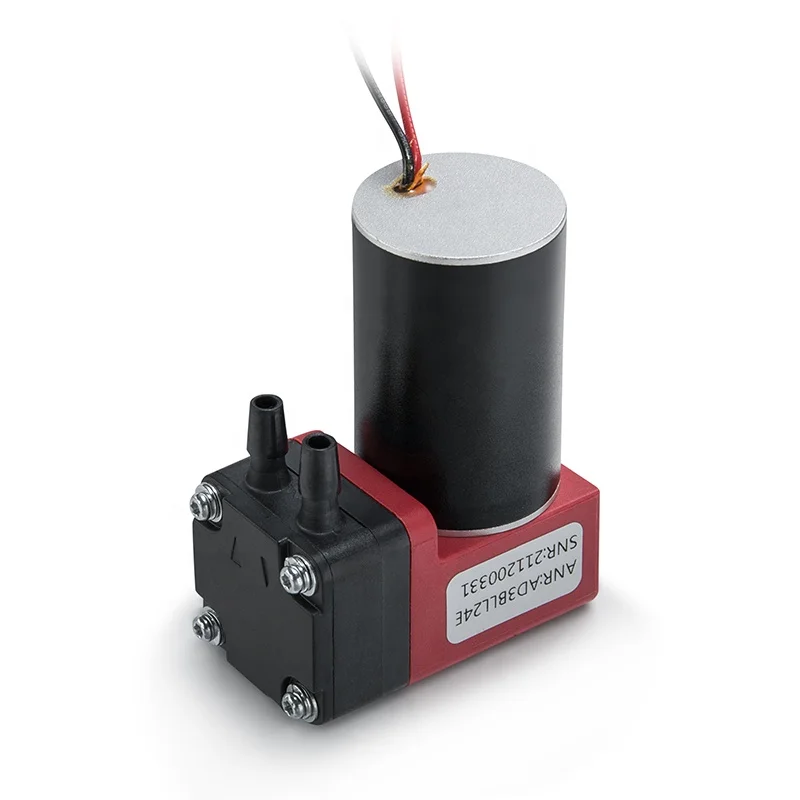 

Manufacturers Custom High Quality Detecting Instrument Micro Gas Sampling Pumps 24V DC EPDM Diaphragm Vacuum Air Pump