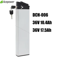 36V Ebike Battery For ADO A20 A20F MATE City BIKE Fiido M1 Folding Electric Bike 36V 10.4Ah 12.5Ah 17.5Ah Replacement Battery