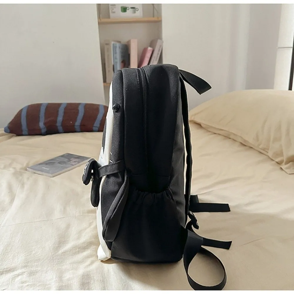 Large Capacity Cartoon Backpack Versatile Creative Student Backpack Simple Design Lightweight Shark Backpack Student Life