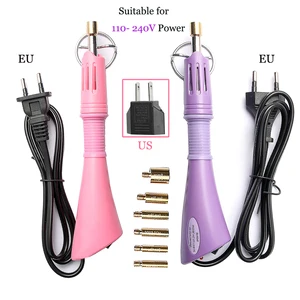 DMC-Hot Fix Rhinestone com Hotfix Aplicador Kit, Flatback de vidro, Hot-Melt Strass adesivo, Wand Strass 10 principais vendas vidro derretido - №6