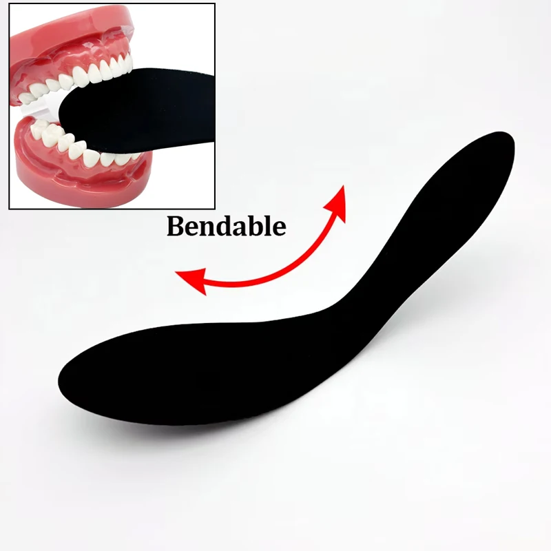 

1PCS Autoclavable Dental Photo Contrast Plate Black Background Plate for Oral Photography Cheek Palate Contrast Dental Tools
