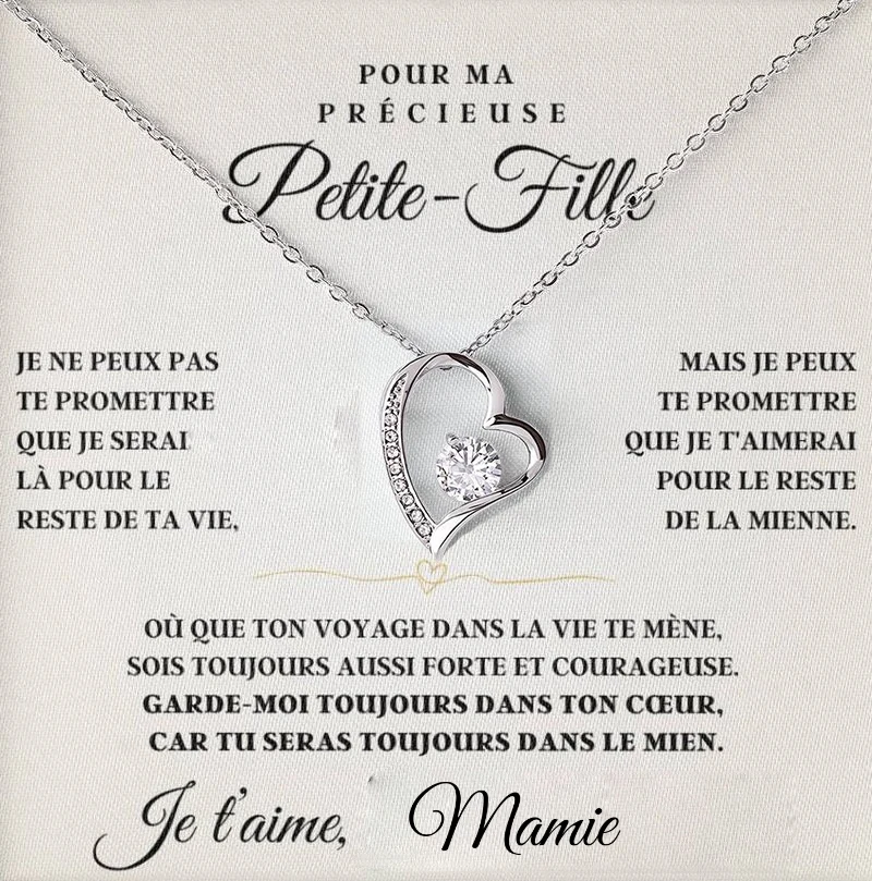 الفرنسية إلى حفيدي هدايا من بابي مامي هدية الكريسماس الجدة الفتيات الحب عقدة قلادة 2025 جديد دروبشيبينغ #3
