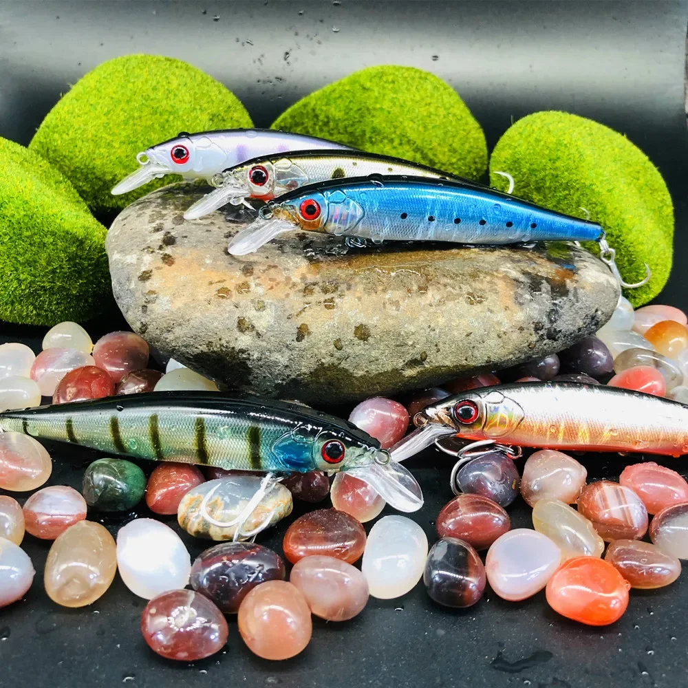 جرينسبيدر جديد تعليق الصيد إغراء أسماك المتذبذب الطعم الاصطناعي الطعم الثابت تعليق 110 مللي متر 18.5 جرام 2 السنانير #4