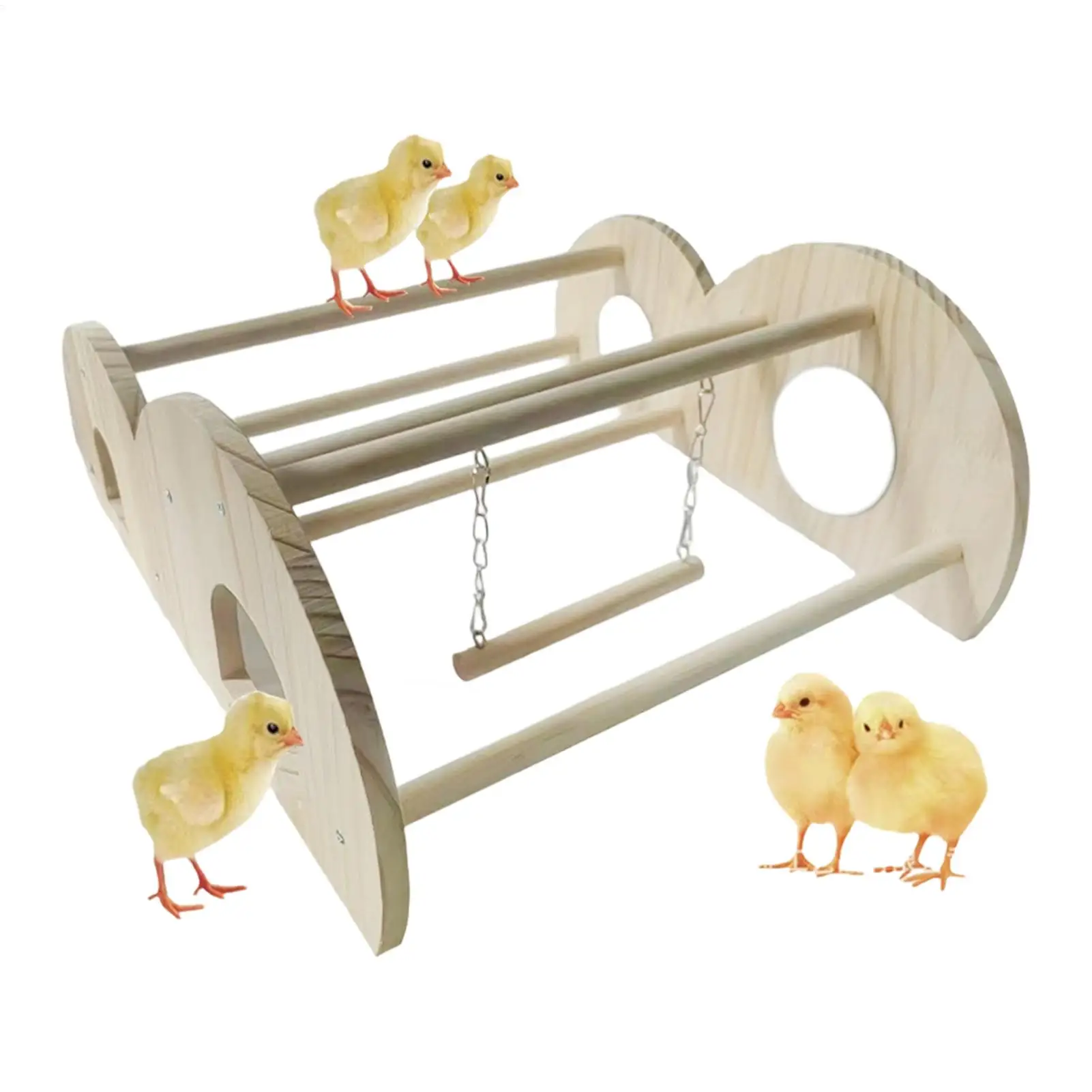 

Деревянная перекладина-качели для кур для курятника, для отдыха и развлечений, для использования в помещении и на улице, для фермы и двора