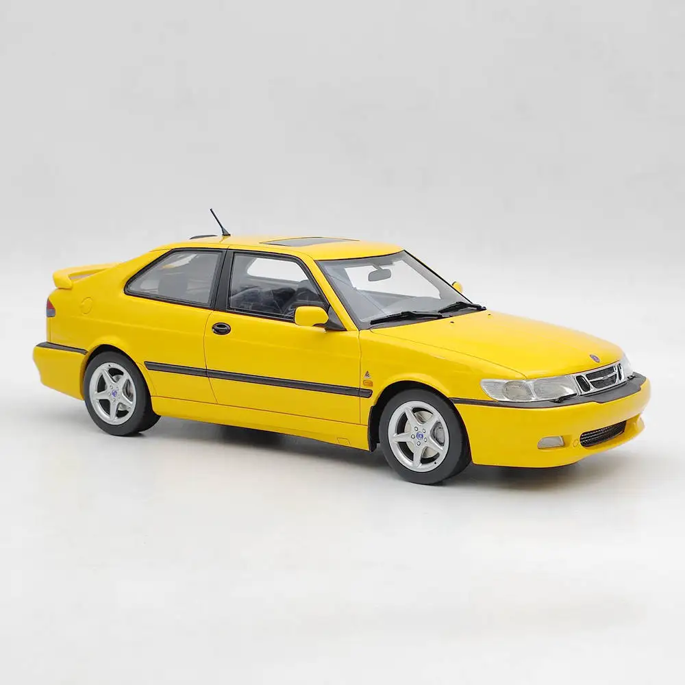 DNA Collectibles 1/18 9-3 Viggen Coupe 2000 DNA000078 Resin Model Yellow