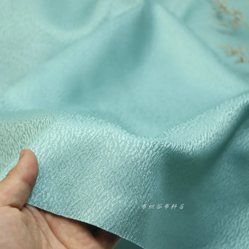 

Жаккардовая атласная ткань, мягкая для одежды, платья, брюки Cheongsam, скатерть, шторы, дизайнерский материал для шитья своими руками, ткань