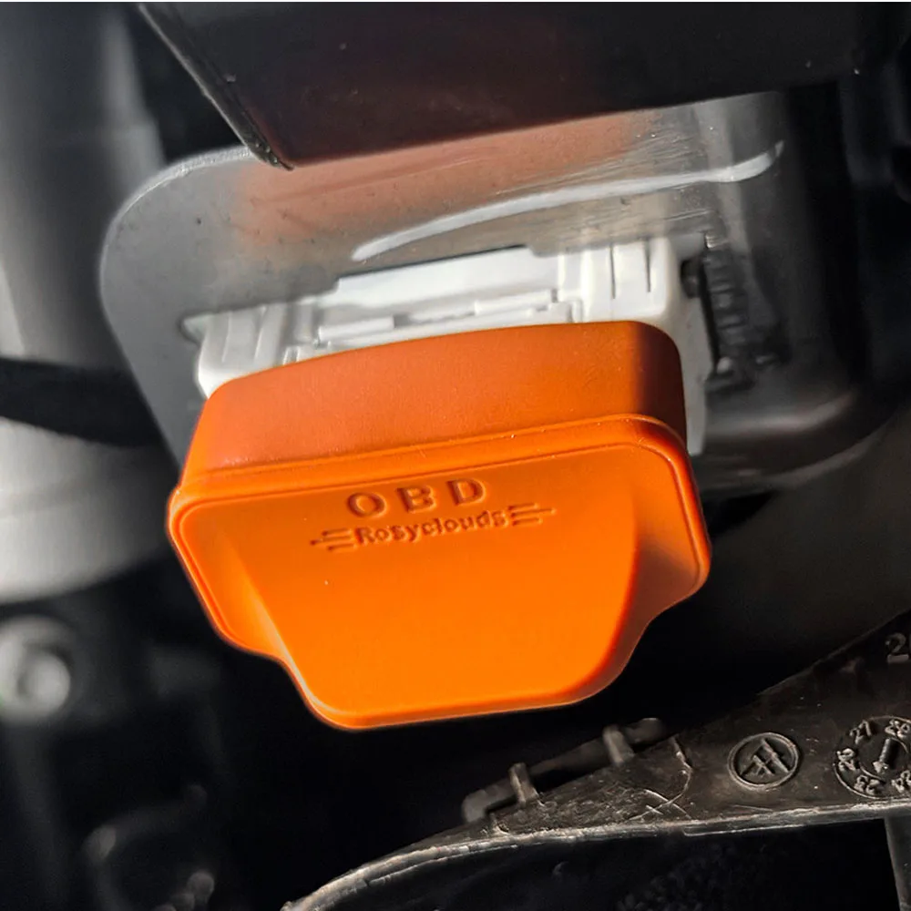 Fit For BAIC BJ40 2026 Computer Diagnostic Interface OBD Protective Cover Automotive Modification Products Silicone Dust Cover