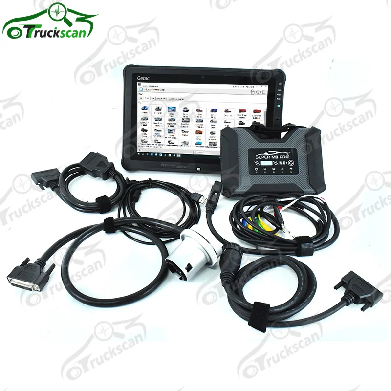 

Новейший SUPER MB Pro M6+ Diagnosis V CI с мультиплексором XENTRY для диагностического инструмента Benz Car Truck и планшета F110