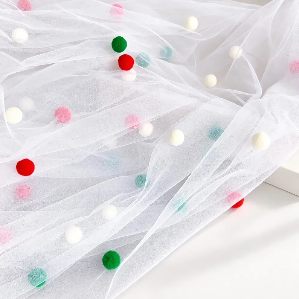 Romantic DIY Table Flag Desktop Decoration Home Decor Tulle Table Runner Multi-purpose Gauze Tablecloth Dining Room