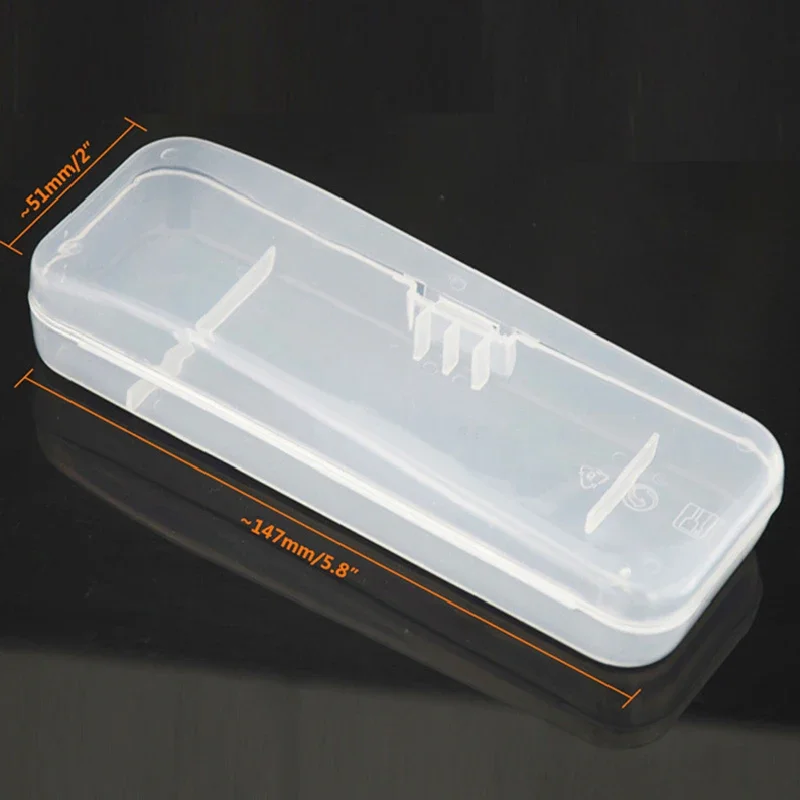 Universal Shaver Case Transparent Shaver Storage Box Men Razor Box Shaving Machine Plastic Case Eco-Friendly Bath Accessories