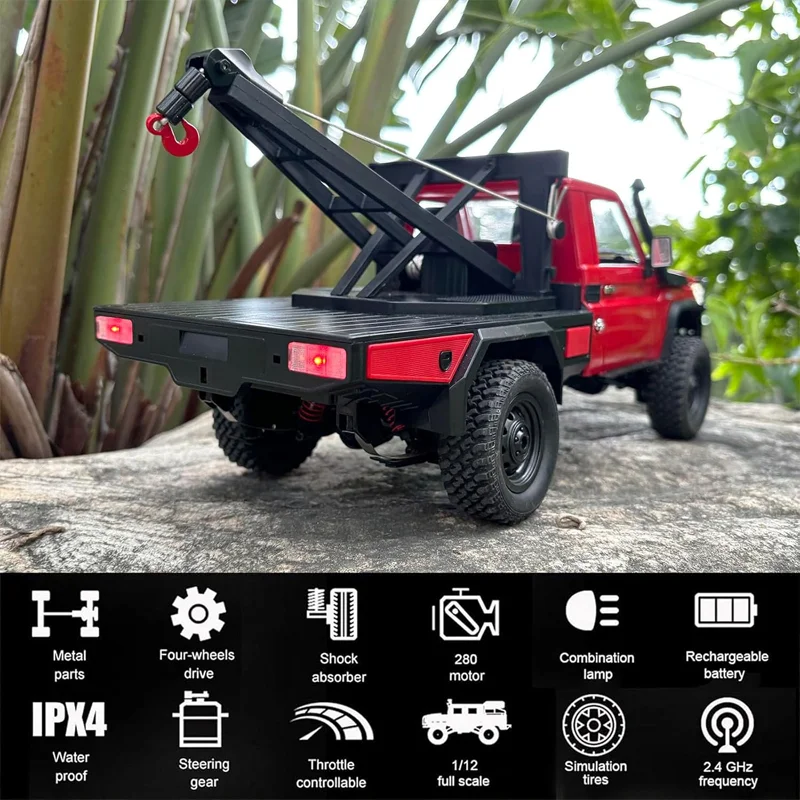 1:12 Ölçekli RC Paletli Araç M - Crane Claw Motor incelemesi ve fiyatı