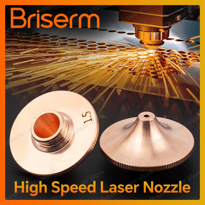 

Raytools Laser Nozzle High Speed D28 M11 D32 M14 Fiber Laser Cutting Single Double Chrome Nozzle Boci HSG Laser Head Parts
