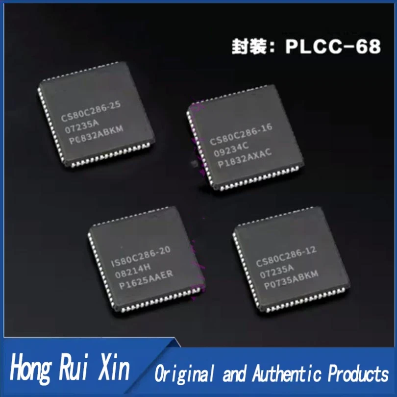 

5-10pcs New CS80C286-16 CS80C286-20 CS80C286-25 CS80C286-12 CS80C286 PLCC-68 Storage chip