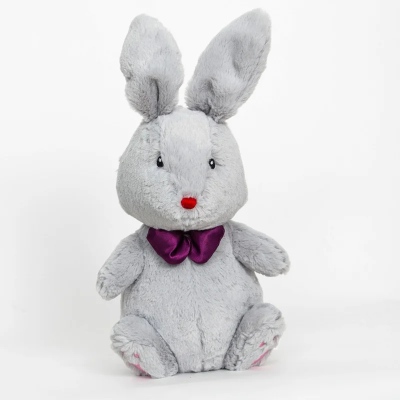 رائعتين أفخم الأرنب محشوة ألعاب حيوانات دمية محشوة لينة ديكور غرفة مكتب المنزل ثلاثية الأبعاد رمي وسادة هدية عيد ميلاد للأطفال