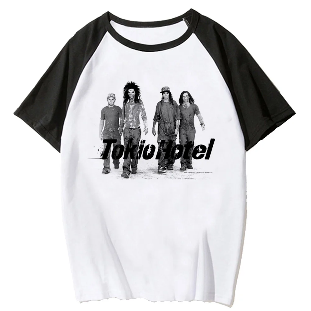 Tokio Hotel t shirt women funny tshirt female manga clothes