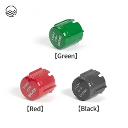 Car Starter Trim For Land Rover Freelander 2 2010-2015 Car Engine START Button Cover STOP Switch Stickers Car Decoration