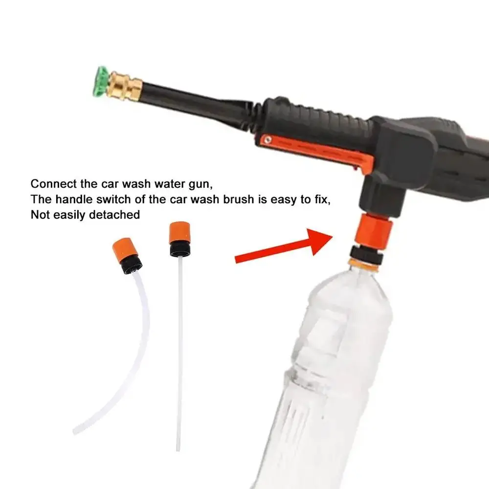 1Pcs with Coke Bottle Washer Torch Adapter Water Absorbing High Pressure Hose Connector Plastic Quick Connector Wash Accessories