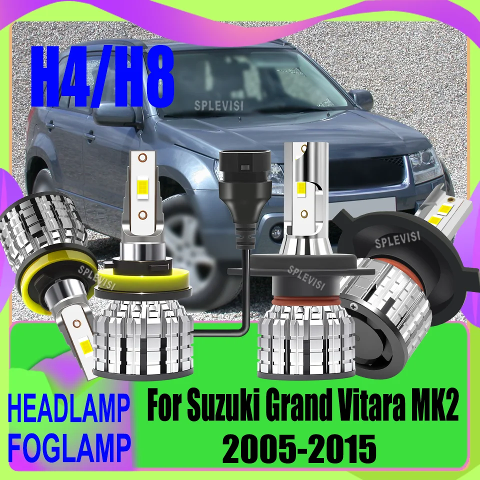 

Car LED Headlight Foglamp Stable Performance For Suzuki Grand Vitara MK2 2005 2006 2007 2008 2009 2010 2011 2012 2013 2014 2015