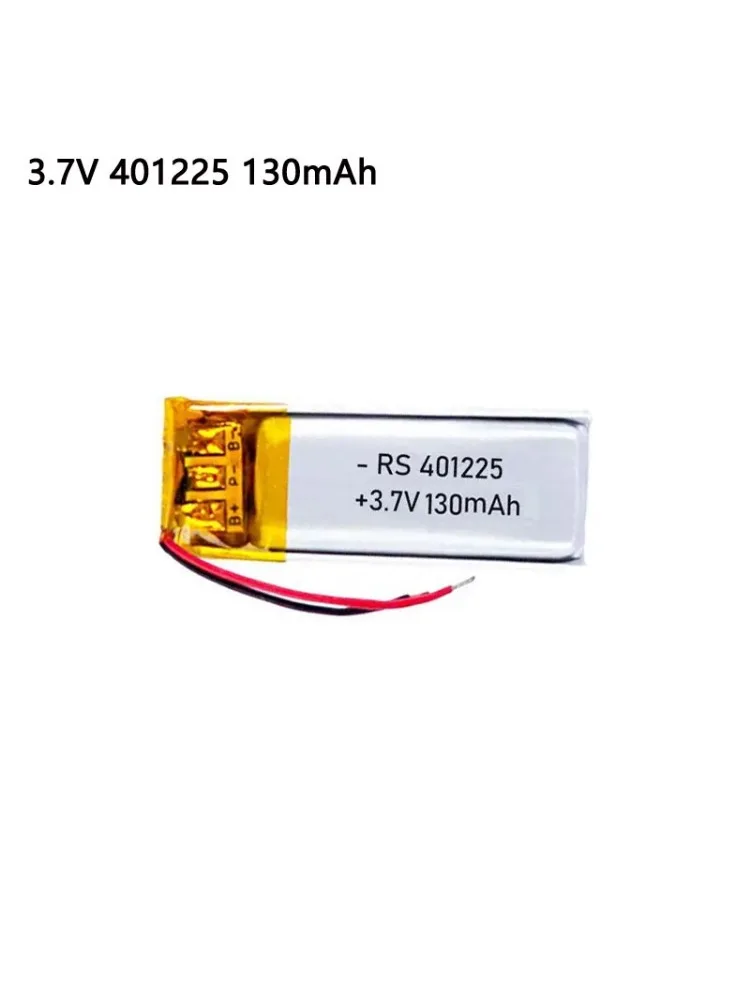 401223/401225 – akumulator litowo-polimerowy 3,7 V, 130 mAh, do ponownego ładowania, przeznaczony do słuchawek Bluetooth Xiaomi Mi Band, długopisu do nagrywania dźwięku i kija do selfie. — zdjęcie produktu 6