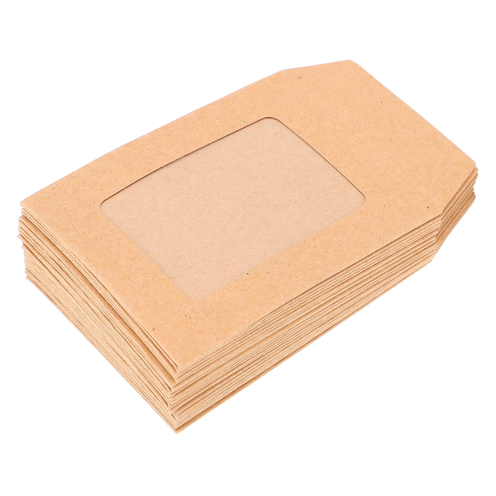 

25Pcs Kraft Envelopes Bag for Cards Photos Announcements Letters Mailing Envelopes Blank Document Storage Folder Transparent