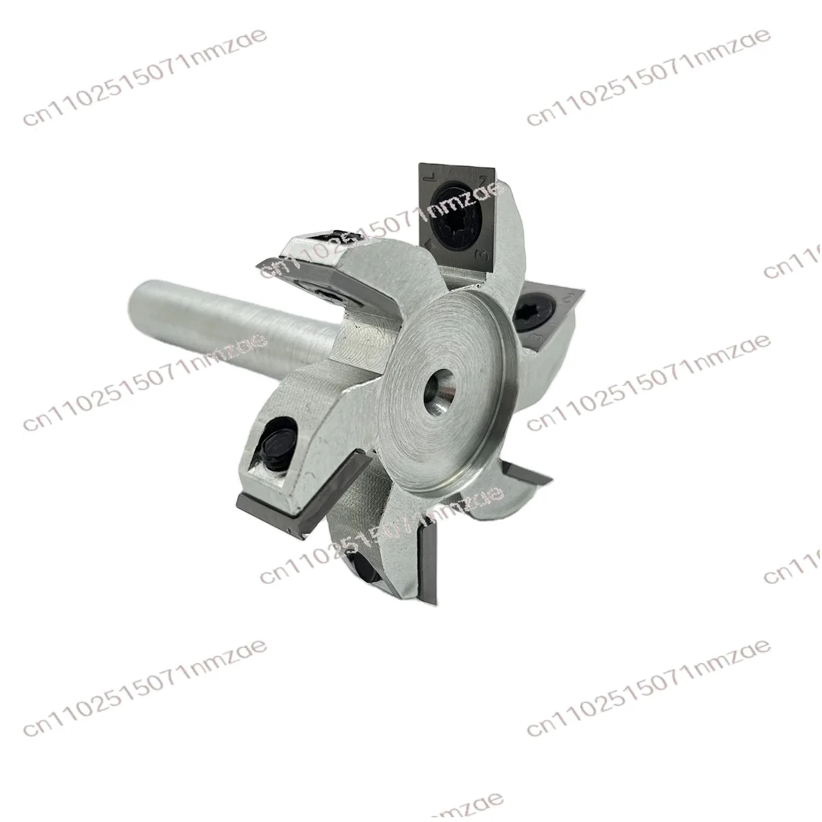 6-Slot numerical control router drill shank wood grooving planer milling cutter tool OEM support damaged plate surface