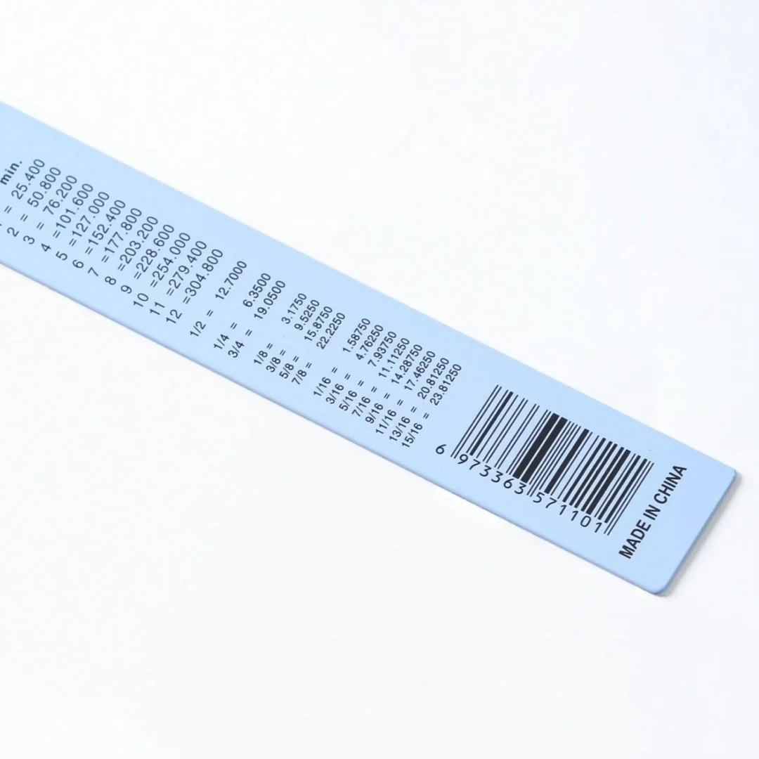 1PC 15cm Macaron Aluminum Alloy Ruler Metal Straight Measuring Drawing Tool for School Office A3463