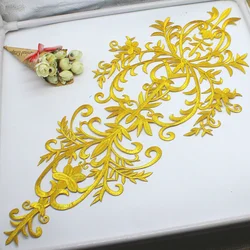 Gold & Silvery in Stock 2023 NEW 58x27CM Thermal Patches Clothing Iron on Patches Application