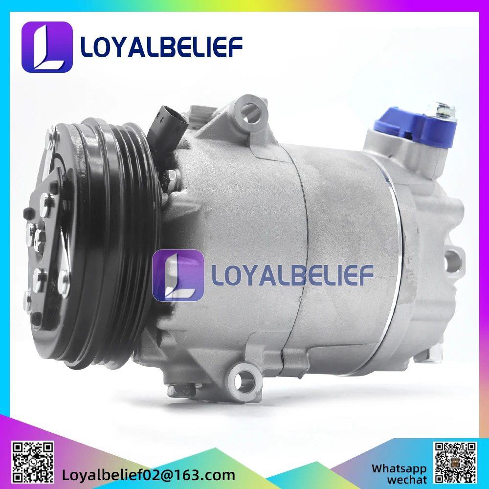 Car AC Compressor For VW Golf FOX GOL COD CROSSFOX SAVEIRO VOYAGE SPACEFOX POLO 5U0820803 CS20053 5U0820803A 5U0820803J