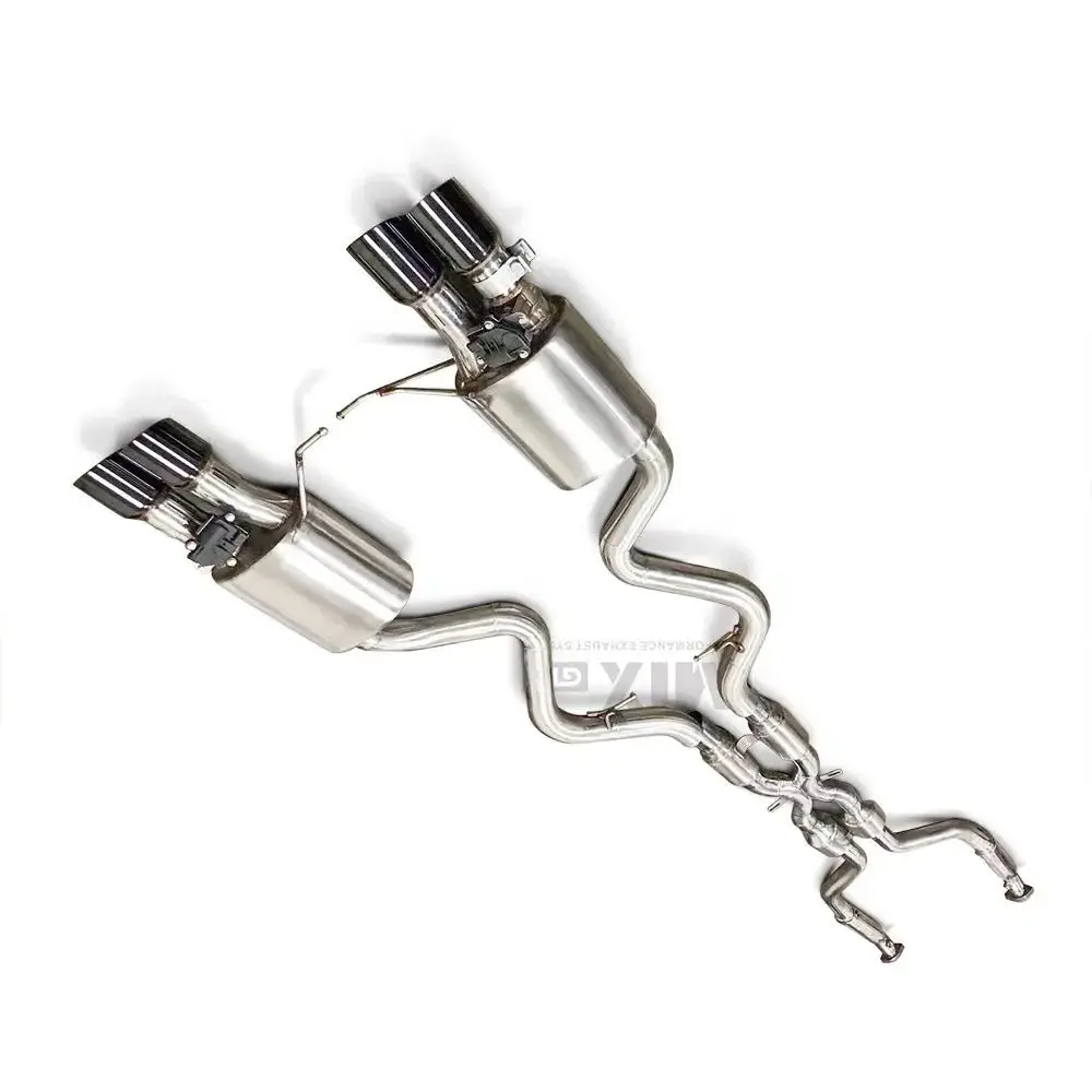 

Double X exhaust pipe 304 stainless steel cat back exhaust system for BMW M3 E90/E92/E93 4.0l 2008-2013