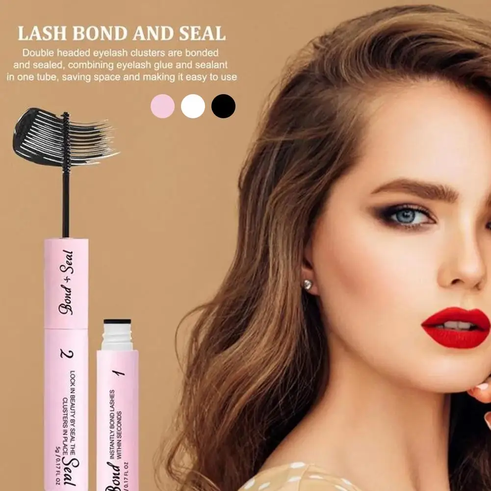 Double End Lash Glue Lash Clusters Glue Lash Glue Bond And Seal Strong Hold Double Tube Lashes Glue Eyelash Extensions Glue