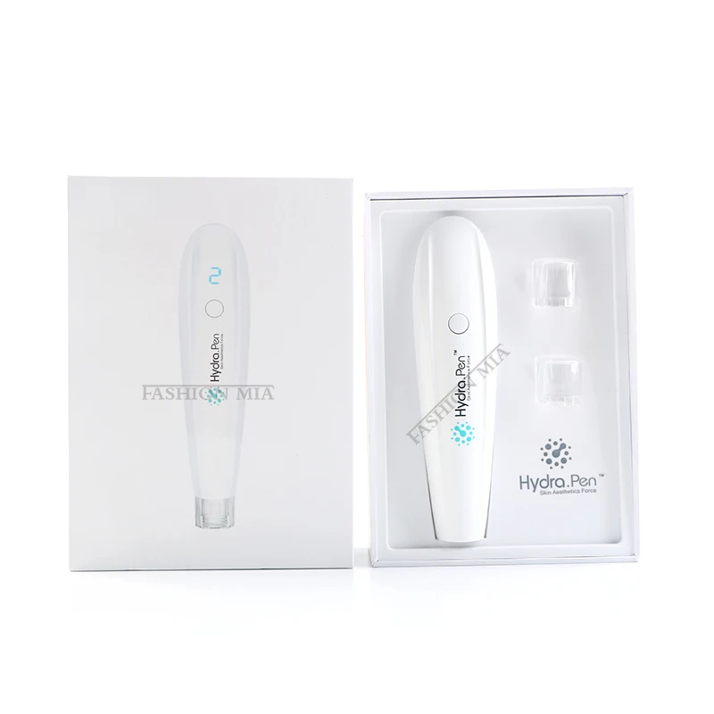 Wireless Hydra Pen H2 With 12 Cartridge Automatic Serum Applicator Professional Microneedling Pen Mesotherapy Microneedling Pen