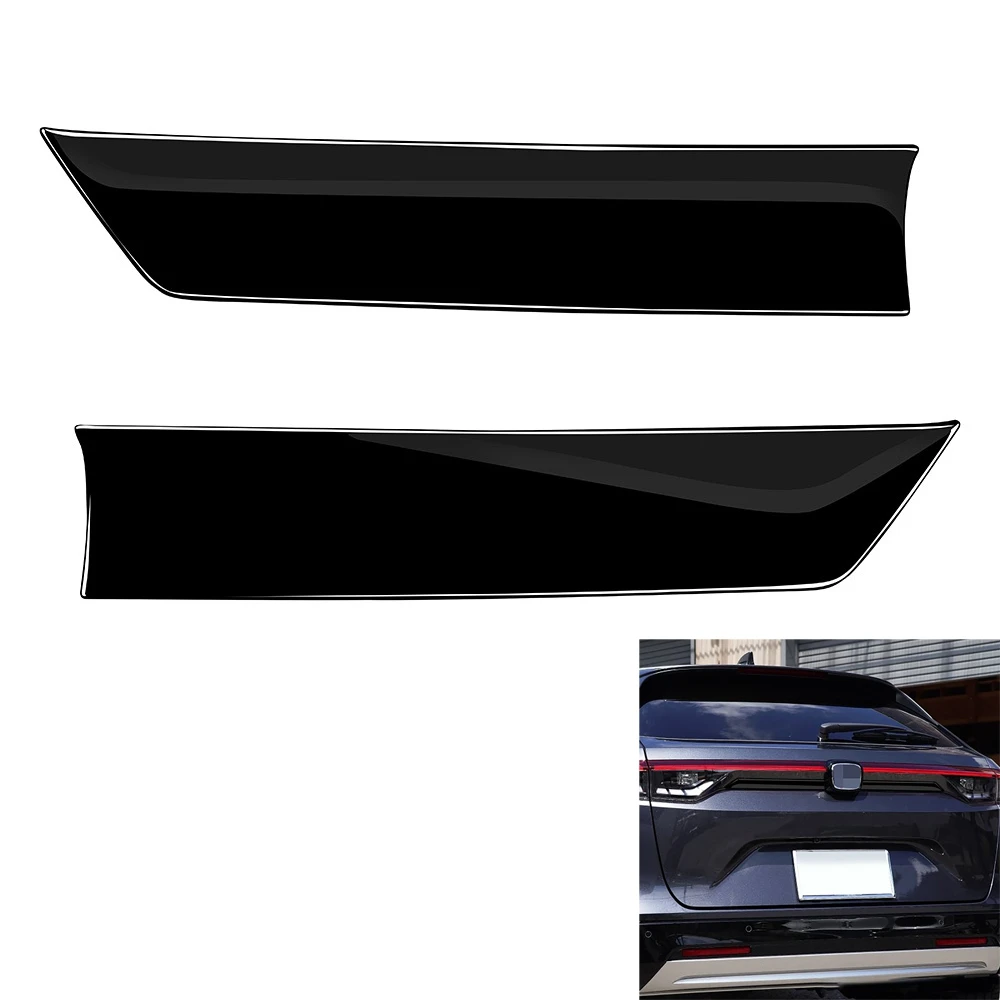 

Unique For Honda HRV HR-V Vezel 2021 2022 Exterior ABS Glossy Black Rear Door Trunk Strip Tailgate Edge Moulding Trims Cover