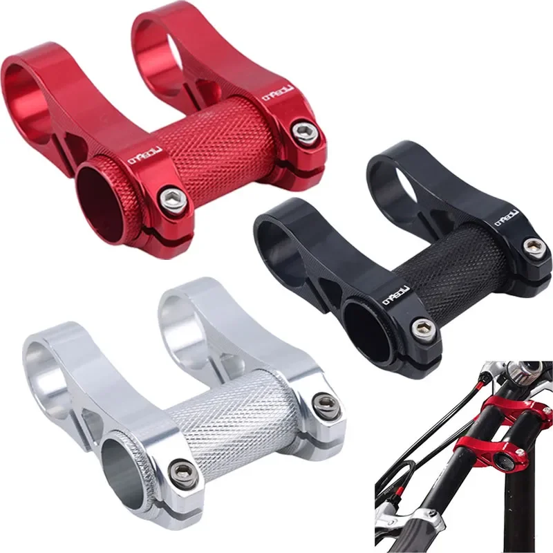 Bicycle Handlebar Extension adjustable double stem folding bike stem BMX stem riser bicycle handlebar stem extender