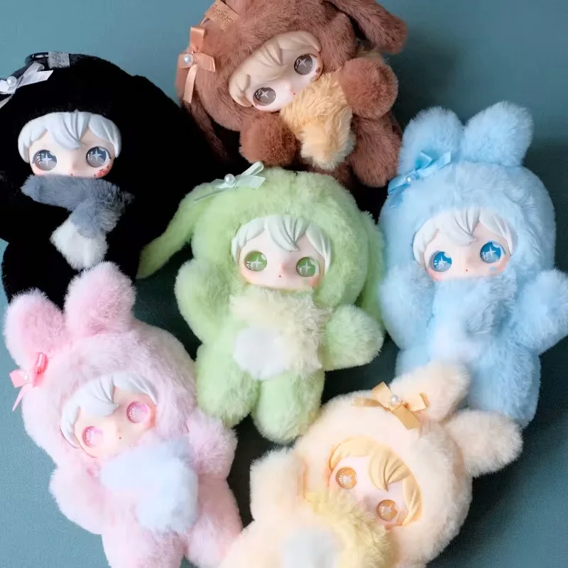 

Виниловая слепая коробка Ayor Toys Rabbit Shining - модная игровая подвеска, милая семейная серия Shyshyshy, коллекционная коллекция для девочек, подарок на день рождения