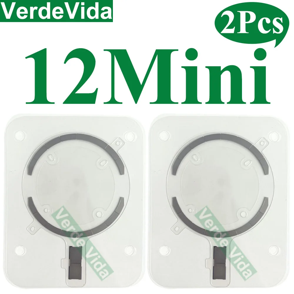 2 pçs sem fio nfc carregamento ímã magsafe para iphone 13 pro max 15 16 14 plus 12 mini nfc magnético magsafe ímã círculo anel