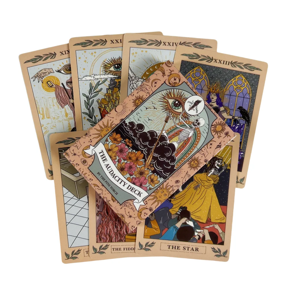 The Audacity Deck Fate Divination Oracle Cards Tarot Cards Entertainment Board Game Cards