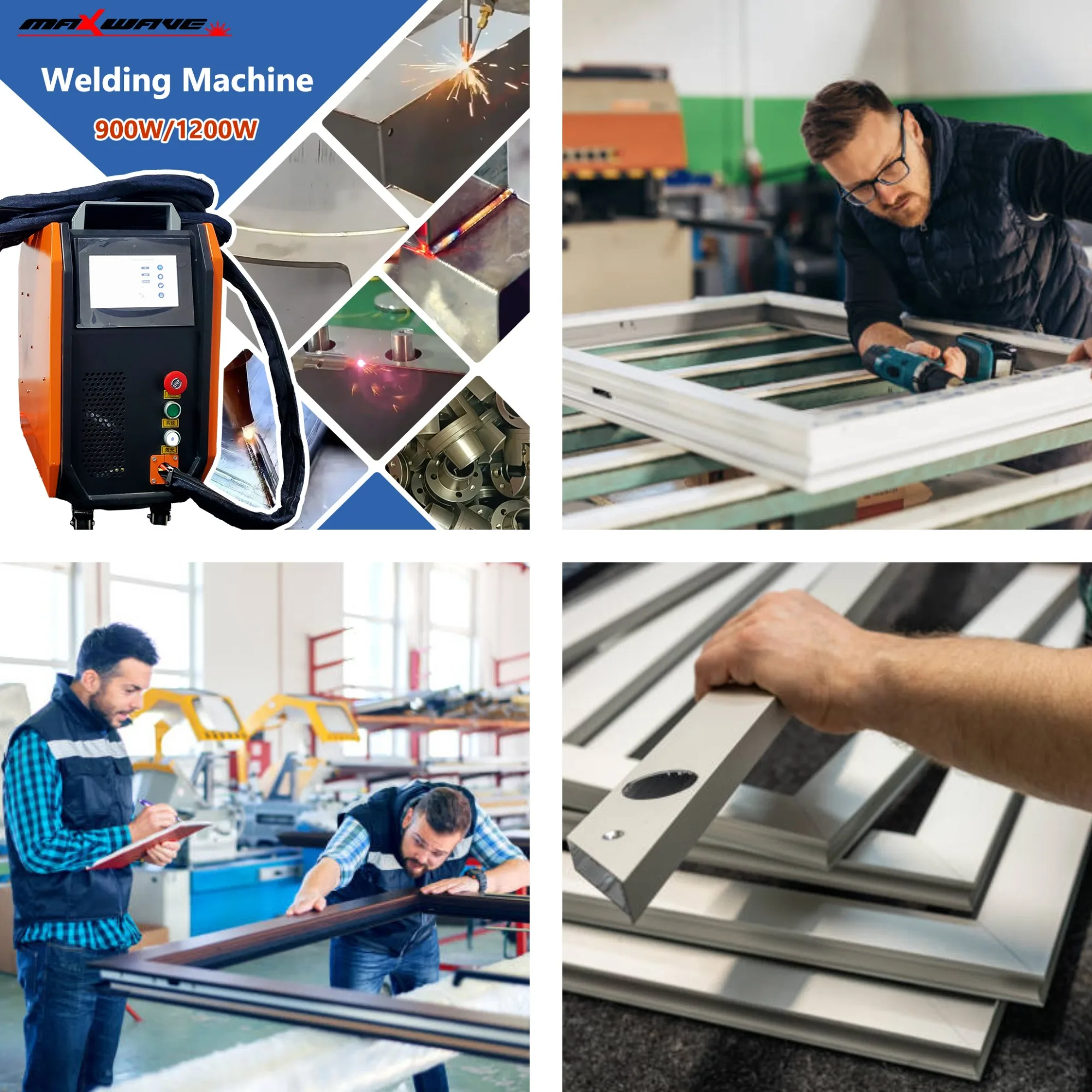 Unità di saldatura micro laser da 1200 W |   Riparazione hardware per mobili |   Saldatore laser raffreddato ad aria Dispositivo di sigillatura in acciaio inossidabile fai-da-te