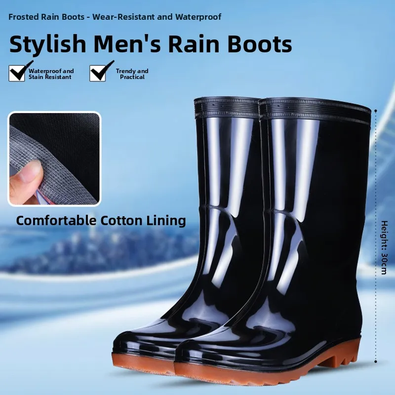 Herren-Regenstiefel, hohe Tubc-wasserdichte Gummi-EES für Fiing und Harvesting, Seood, Arbeitsschutz, besondere Verwendung, OES