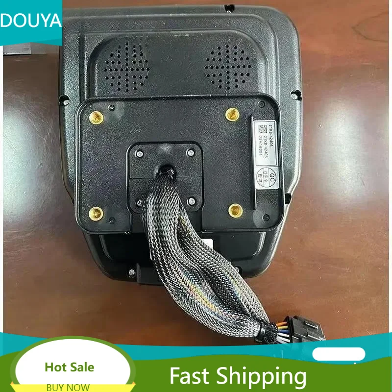 HX300 Excavator Display Cluster Assy, 21K8 Series Control Panel Spare Parts Construction Machinery