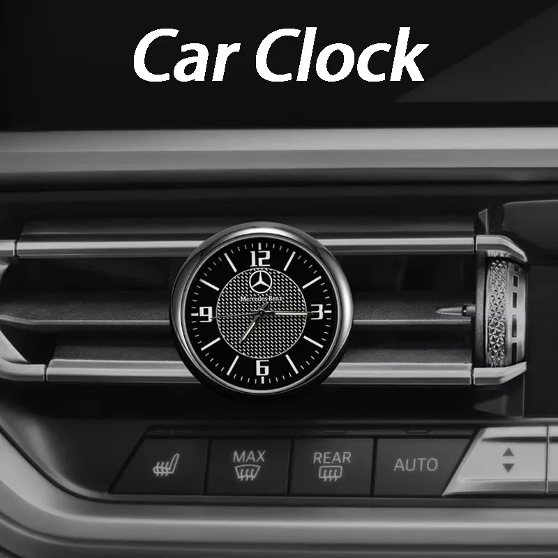

Car Clock For Mercedes Benz C200 C300 W168 W220 W210 AMG CLA GLA GLB GLE GLK A B C E Class Digital Watch Mechanics Quartz Clocks
