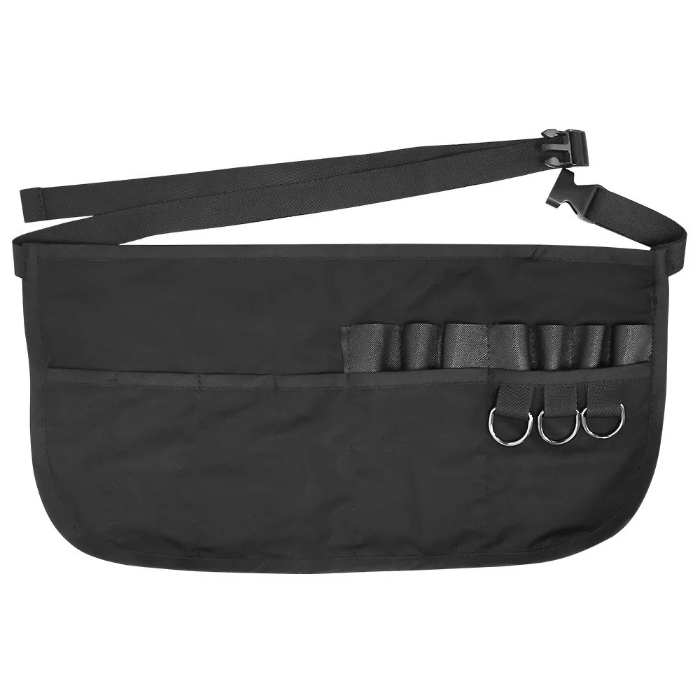 Porta pennelli per trucco cosmetico professionale Cintura per artista Cintura impermeabile 2 array Borsa per grembiule Strumenti antistatici per parrucchiere