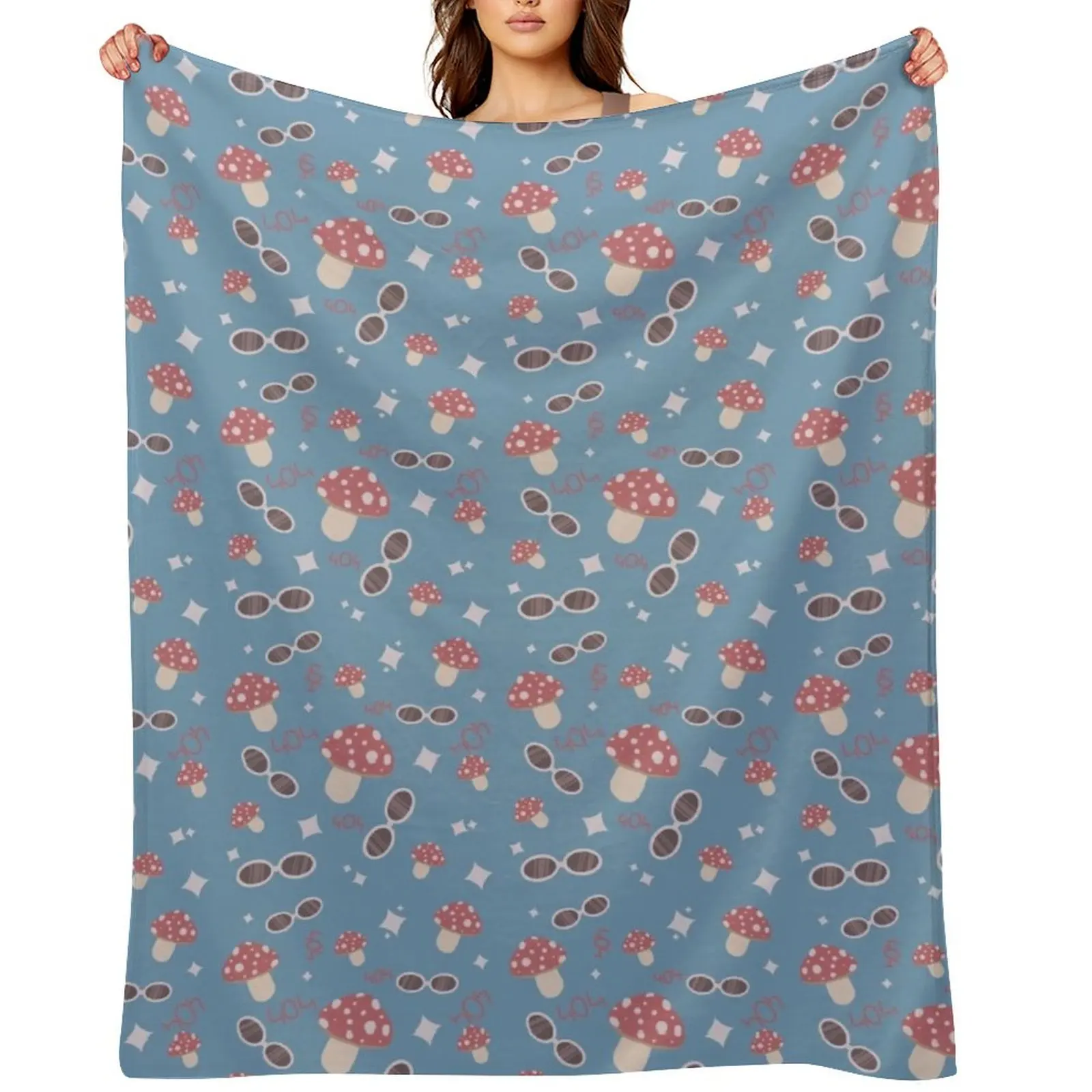 

GeorgeNotFound Inspired Pattern Throw Blanket Retros Thermals For Travel Beautifuls sofa bed Blankets