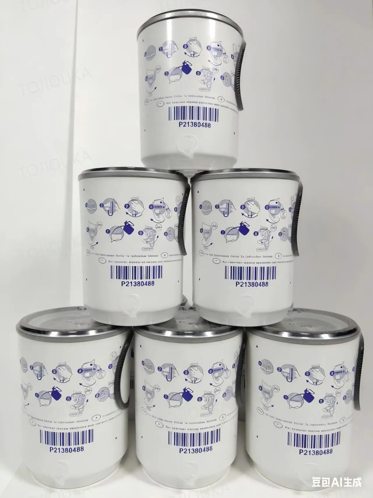 

8 PCS For Applicable To Volvo Truck Fuel Filter OEM Parts 21380488 20745605 20788794 20879812 21380483 1526297 1533870 1535381