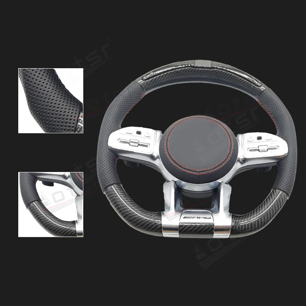 Car Steering Wheel For Mercedes Benz E Class/C Class/A Class GLA GLC GLB GLE Control Version Interior Accessorie Shift Paddle