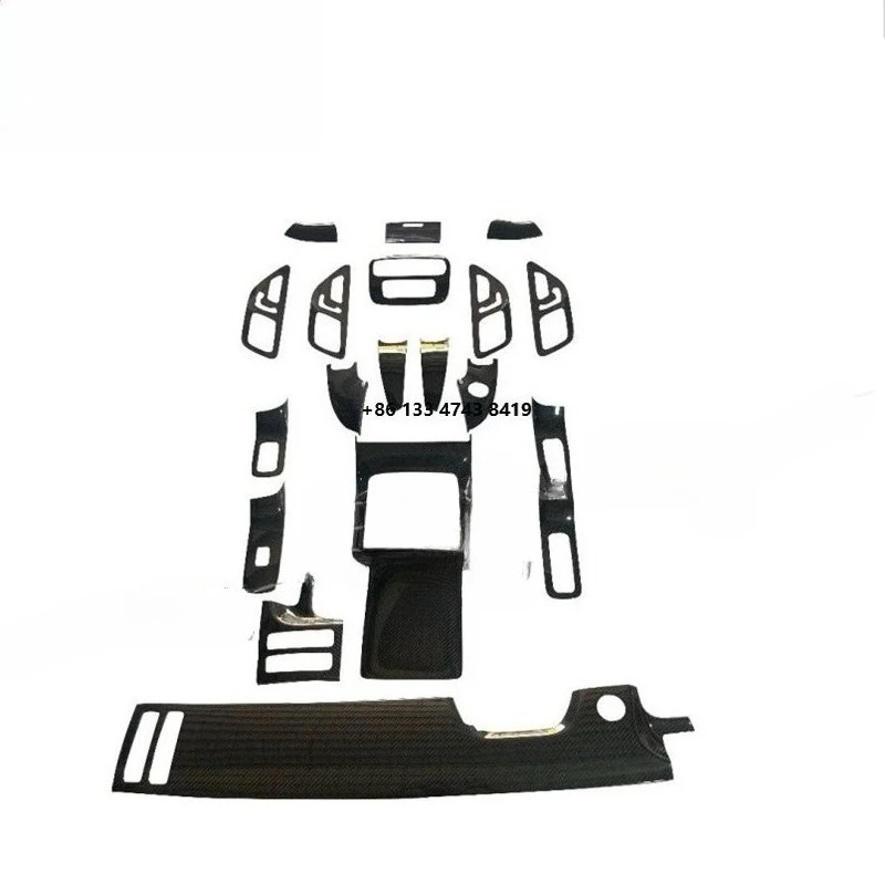 

2021 S-Class W223 Carbon Fiber Interior for W223 Dashboard Inner Door Panel Central Control Cover