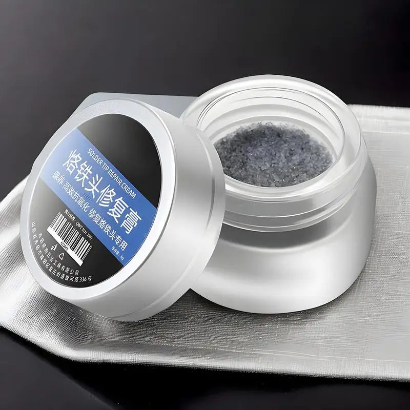 

Solder Tip Cleaner Portable Iron Tinner Tip Cleaner Non Acid Brazing Equipment Soldering Supplies Welding Accessories For