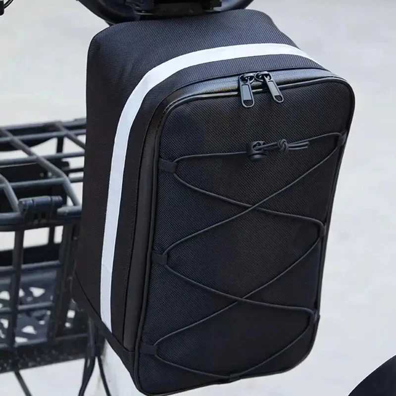 Portable Bike Trunk Bag Bicycle Rack Rear Seat Saddle Bag 13L 9L 5L Waterproof Cycling Reflective Luggage Carrier for