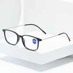 Reading Glasses Men Ultralight Anti-Blue Light PrescriptionEyewear Farsighted Eye Glasses for Women +1.0 +1.5 +2.0 +2.5 To +4.0